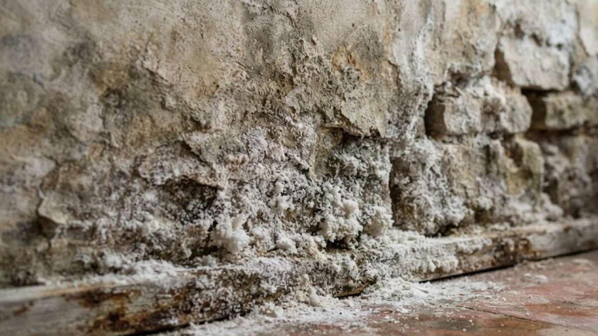 Salpêtre sur tes murs : d&rsquo;où viennent ces dépôts blancs ?