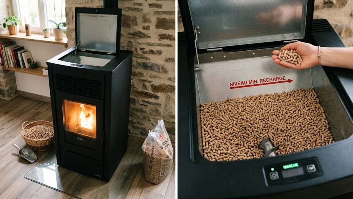Peut-on recharger un poêle à granulés pendant qu&rsquo;il fonctionne ?